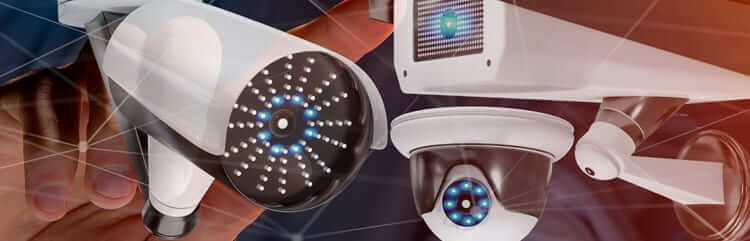 Camera for video surveillance